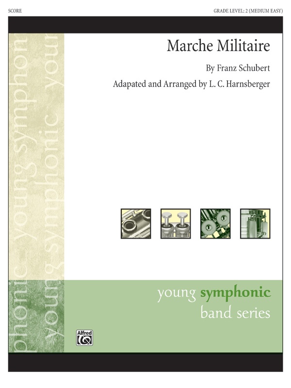 Marche Militaire Conductor Score & Parts