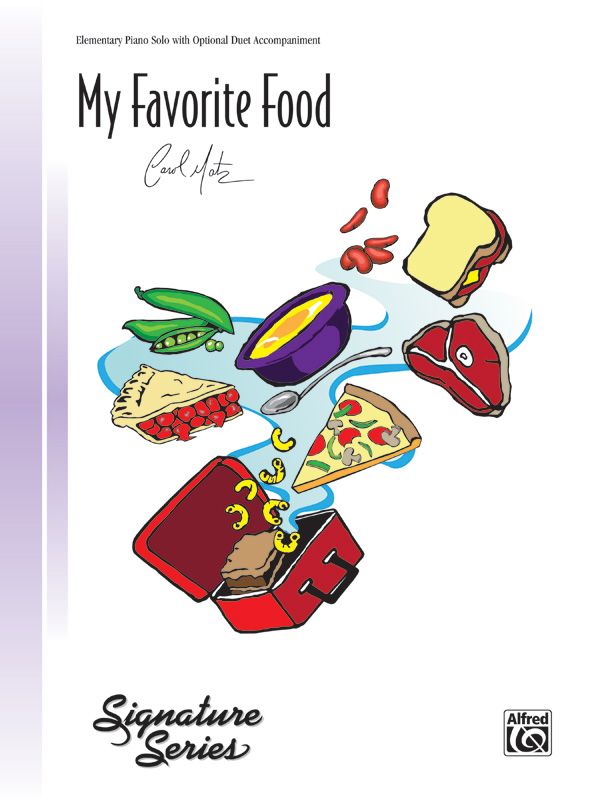My Favorite Food Sheet