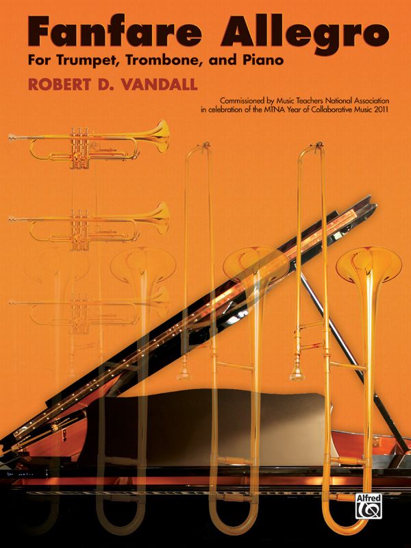 Fanfare Allegro For Trumpet, Trombone, And Piano Book