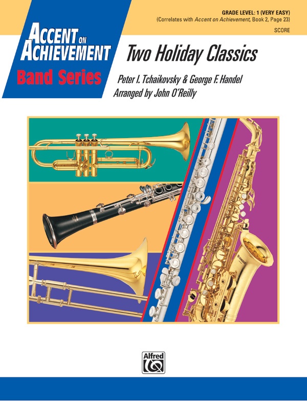 Two Holiday Classics Flute Section Feature Conductor Score & Parts