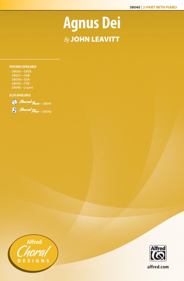 Agnus Dei Choral Octavo