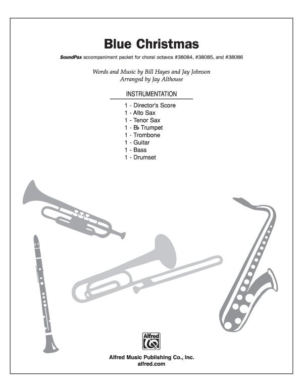 Blue Christmas Instrumental Parts