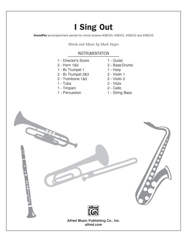 I Sing Out Instrumental Parts