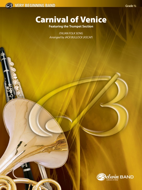 Carnival Of Venice Featuring The Trumpet Section Conductor Score & Parts
