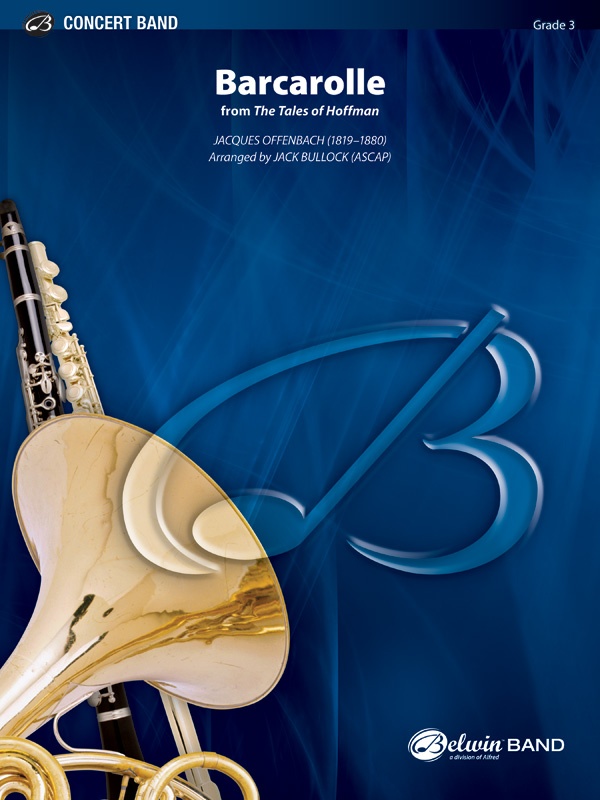 Barcarolle (From The Tales Of Hoffman) Conductor Score & Parts