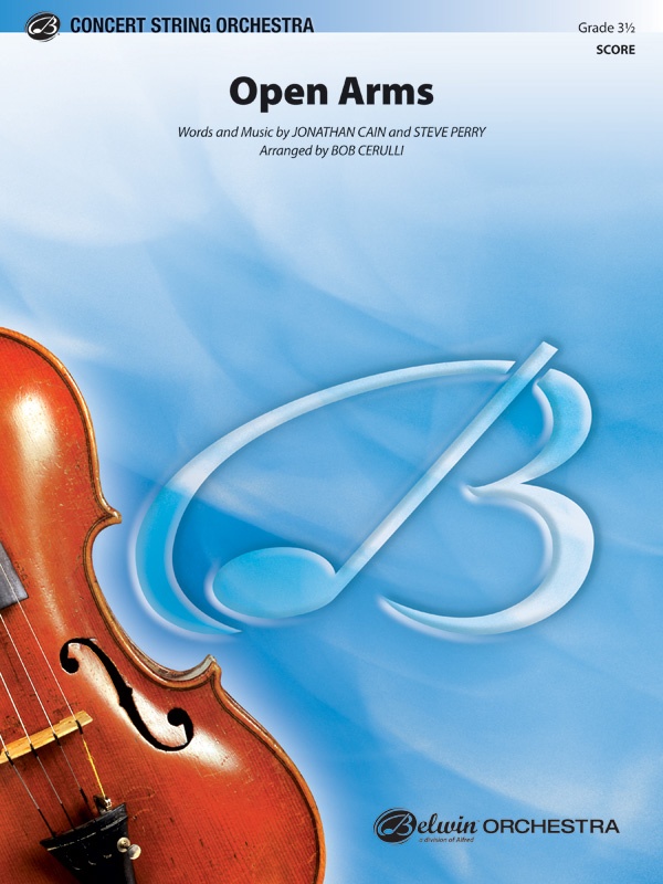 Open Arms As Performed By Journey Conductor Score