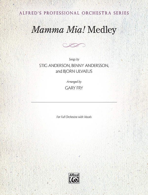 Mamma Mia! Medley Conductor Score