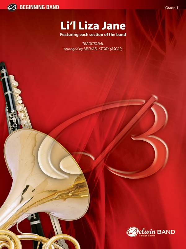 Li'l Liza Jane Featuring Each Section of the Band Conductor Score