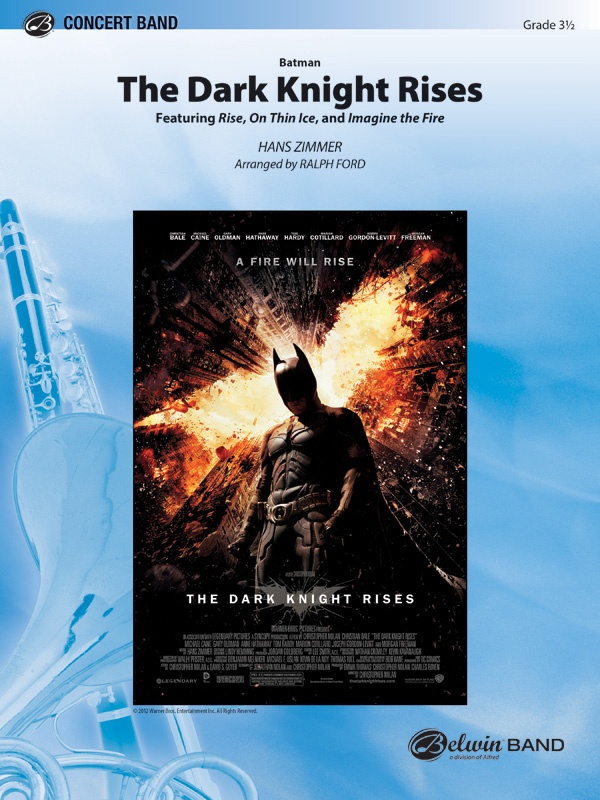 Batman: The Dark Knight Rises Featuring: Rise / On Thin Ice / Imagine The Fire Conductor Score