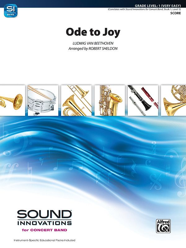 Ode To Joy Conductor Score & Parts