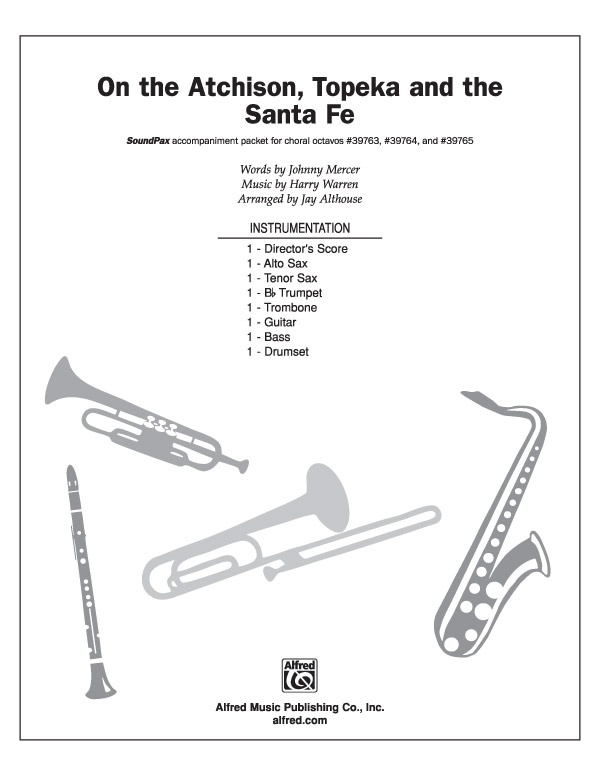 On The Atchison, Topeka And The Santa Fe Instrumental Parts