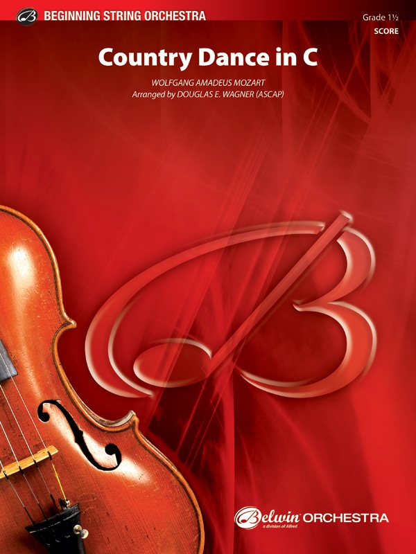 Country Dance In C Conductor Score & Parts