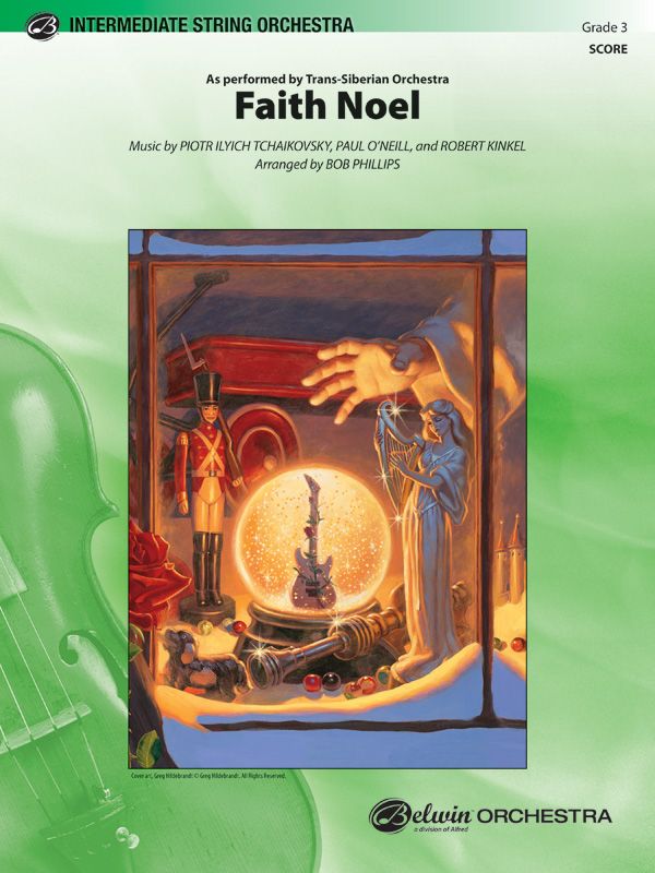 Faith Noel As Performed by Trans-Siberian Orchestra — Conductor Score & Parts