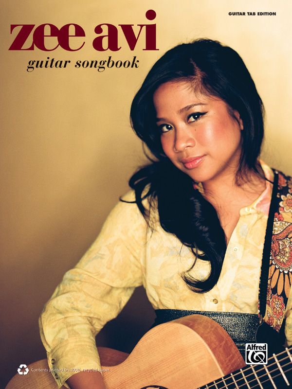 Zee Avi Guitar Songbook Book