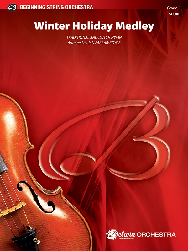 Winter Holiday Medley Featuring: We Gather Together / Over The River And Through The Woods Conductor Score & Parts