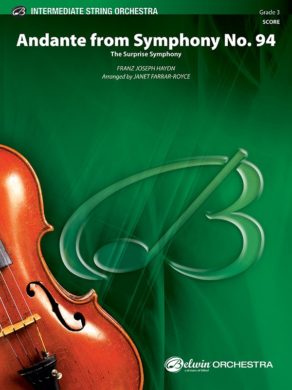 Andante From Symphony No. 94 The Surprise Symphony Conductor Score