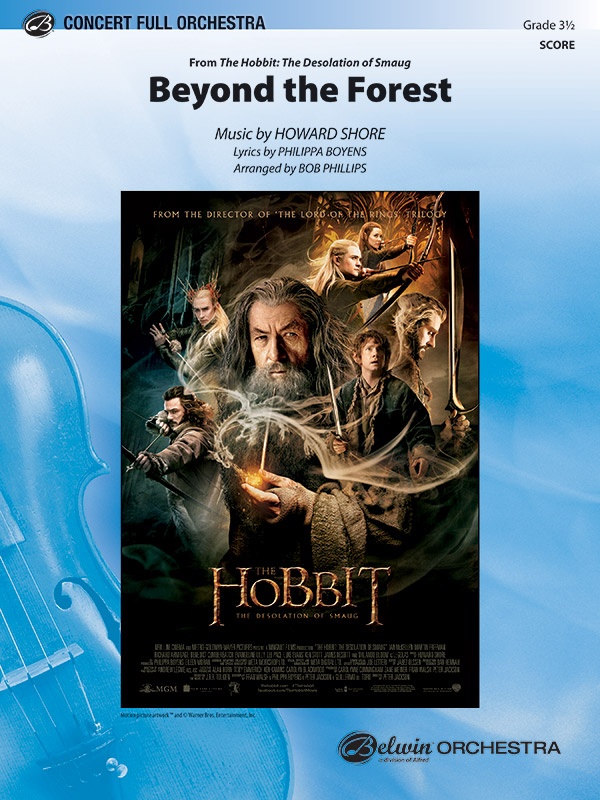 Beyond The Forest (From The Hobbit: The Desolation Of Smaug) Conductor Score