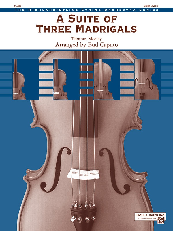 A Suite Of Three Madrigals Conductor Score & Parts