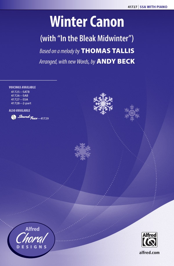 Winter Canon (With "In The Bleak Midwinter") Choral Octavo