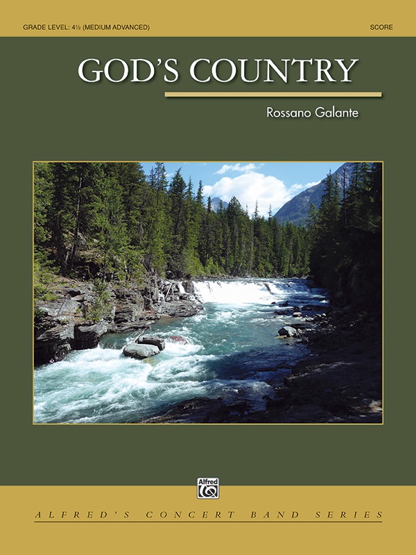 God's Country Conductor Score & Parts