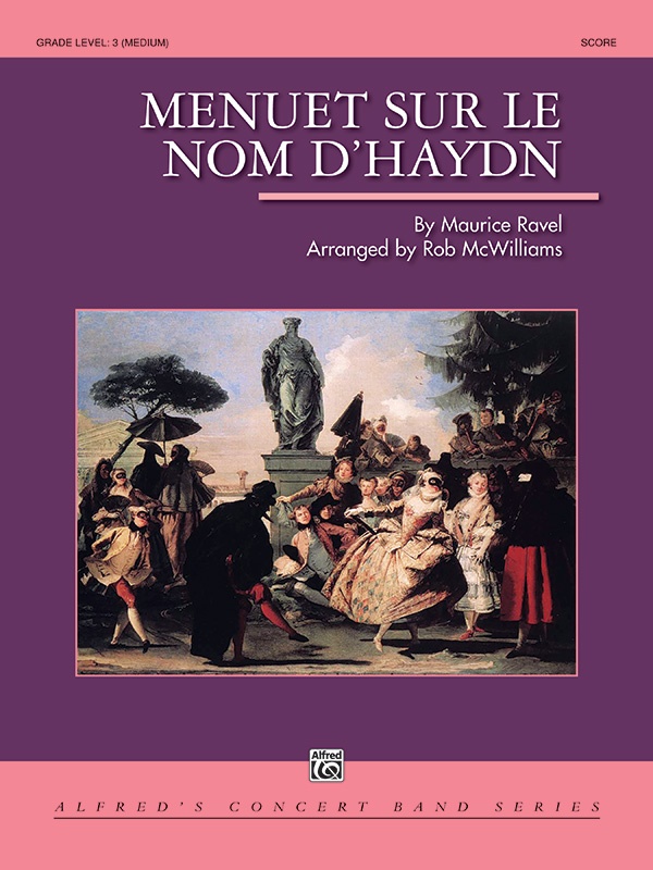 Menuet Sur Le Nom D'haydn Conductor Score & Parts