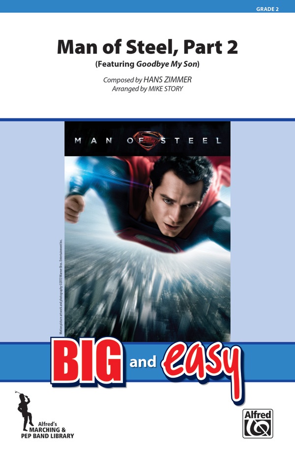 Man Of Steel, Part 2 Featuring: Goodbye My Son Conductor Score & Parts