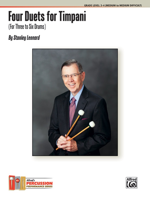 Four Duets For Timpani (For Three To Six Drums) Book