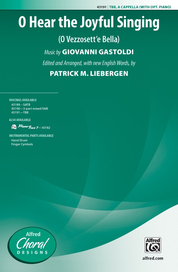 O Hear The Joyful Singing (O Vezzosett'e Bella) Choral Octavo