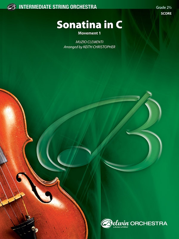 Sonatina In C Movement 1 Conductor Score & Parts