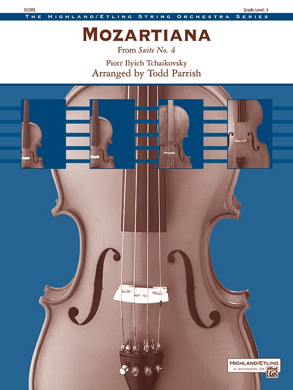 Mozartiana From Suite No. 4 Conductor Score