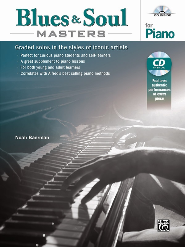 Blues & Soul Masters For Piano Graded Solos In The Styles Of Iconic Artists Book & Cd