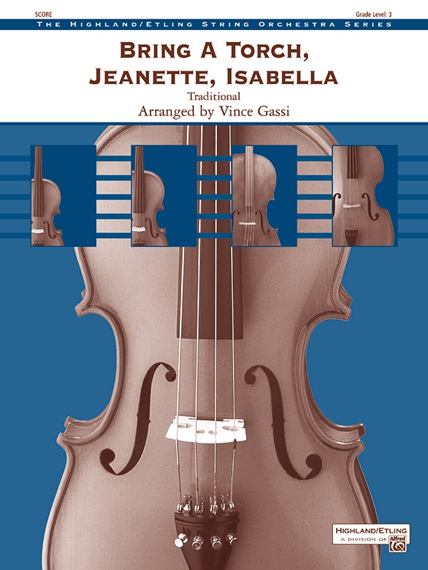 Bring A Torch, Jeanette, Isabella Conductor Score