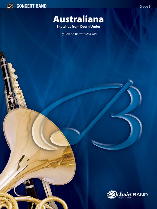 Australiana Sketches From Down Under Conductor Score