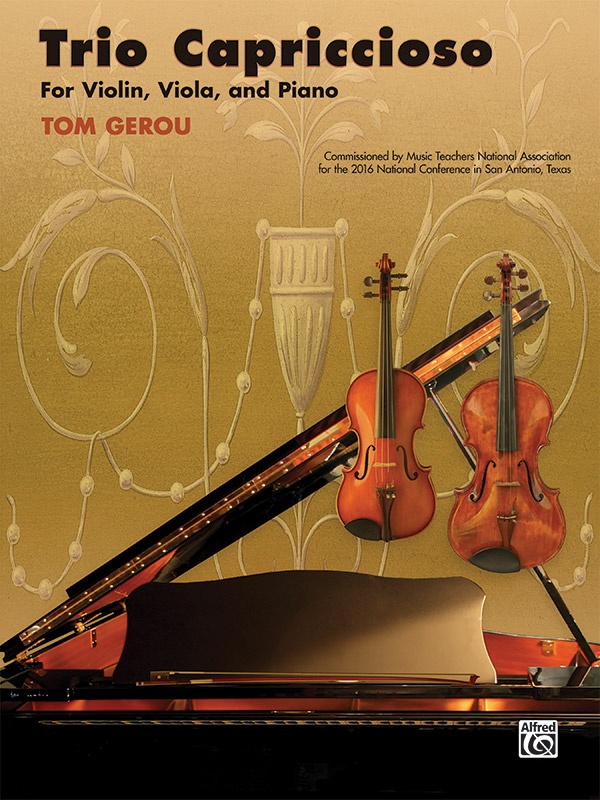Trio Capriccioso For Violin, Viola, And Piano Book
