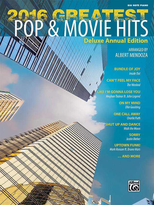 2016 Greatest Pop & Movie Hits Deluxe Annual Edition Book