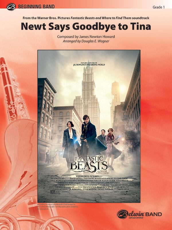 Newt Says Goodbye To Tina (From Fantastic Beasts And Where To Find Them) Conductor Score & Parts