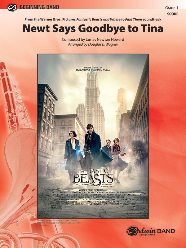 Newt Says Goodbye To Tina (From Fantastic Beasts And Where To Find Them) Conductor Score