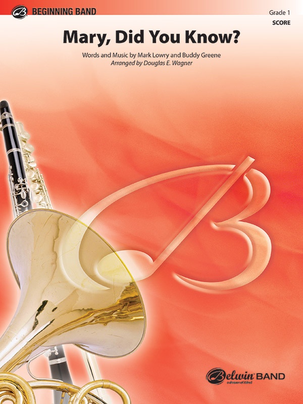 Mary, Did You Know? Conductor Score