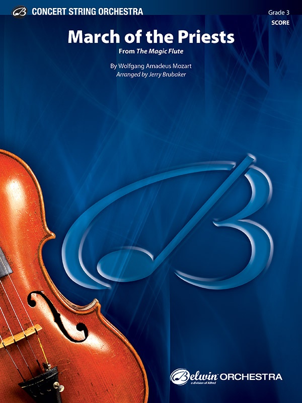 March Of The Priests From The Magic Flute Conductor Score