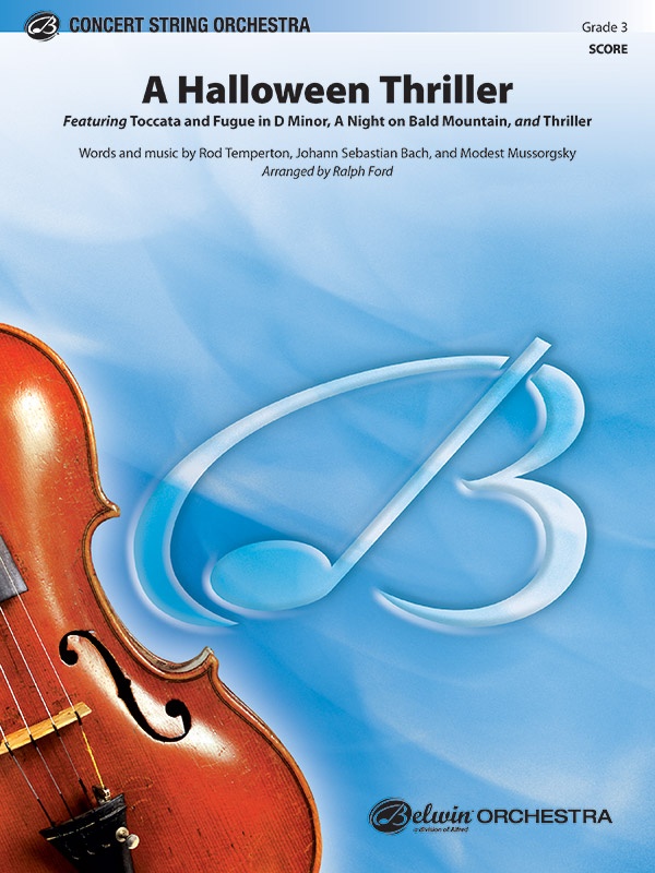 A Halloween Thriller: Conductor Score