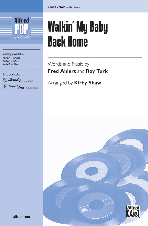 Walkin' My Baby Back Home Choral Octavo