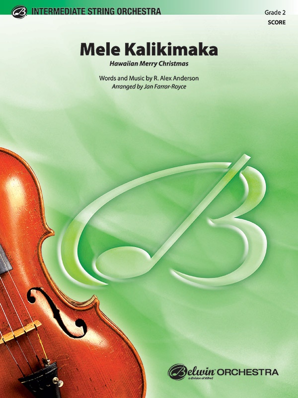 Mele Kalikimaka Hawaiian Merry Christmas Conductor Score