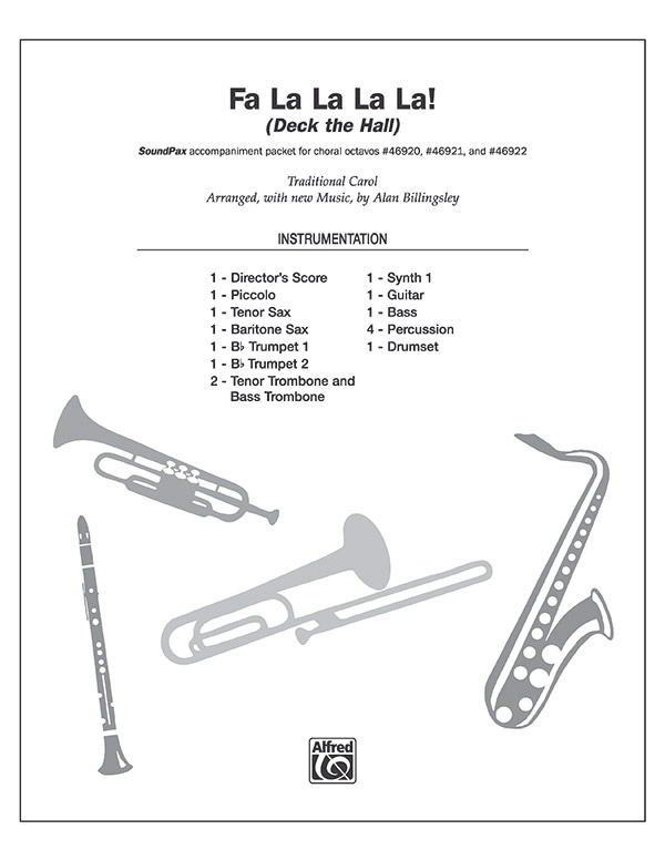 Fa La La La La! (Deck The Hall) Instrumental Parts