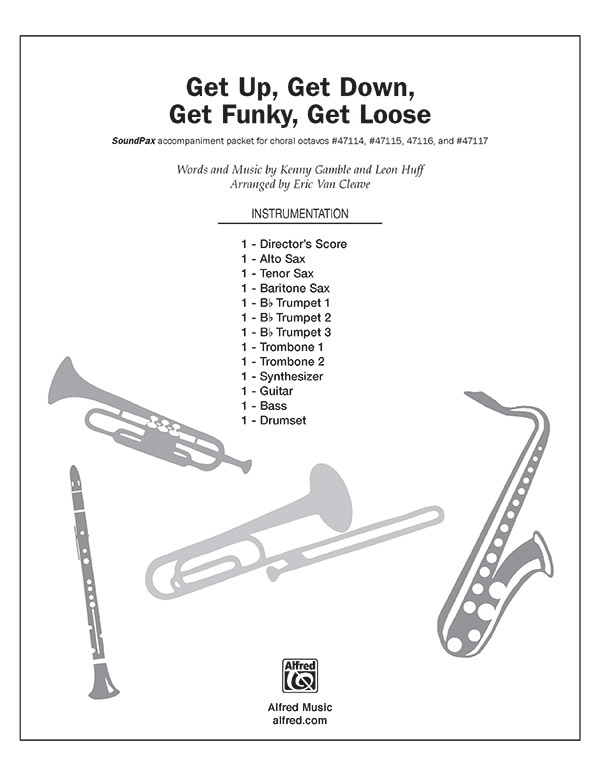 Get Up, Get Down, Get Funky, Get Loose Instrumental Parts