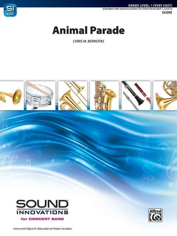 Animal Parade Conductor Score