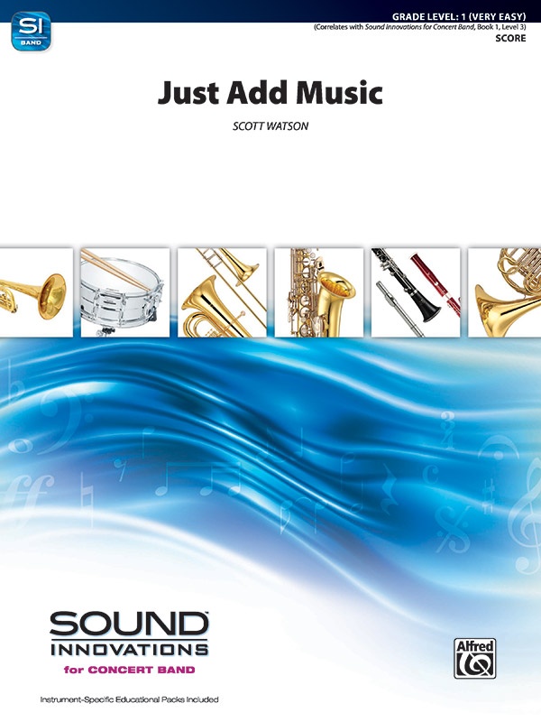 Just Add Music Conductor Score