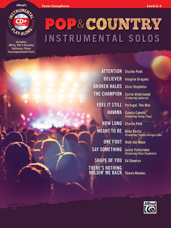 Pop & Country Instrumental Solos Book & Cd