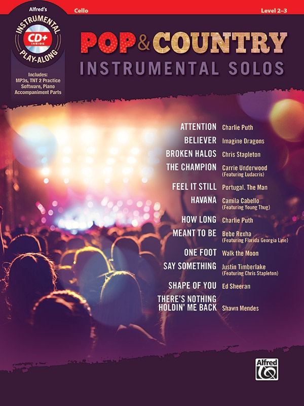Pop & Country Instrumental Solos For Strings Book & Cd