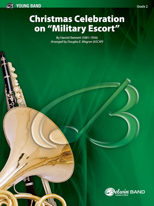 Christmas Celebration On "Military Escort" Conductor Score & Parts