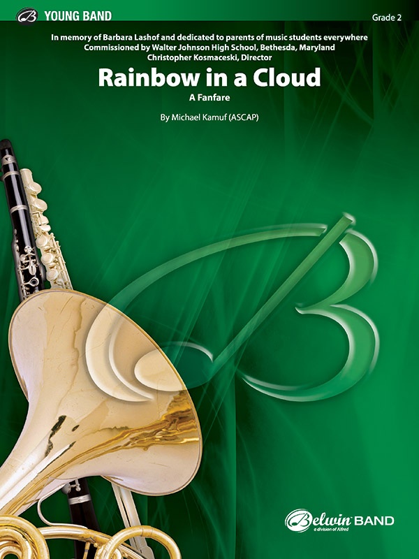 Rainbow In A Cloud A Fanfare Conductor Score & Parts